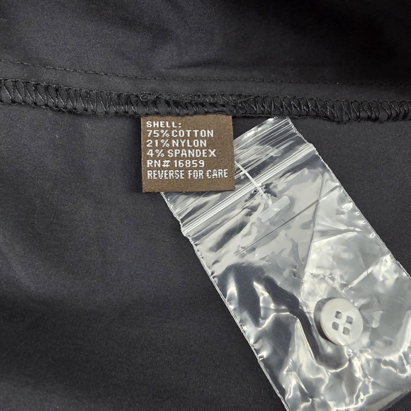 J. McLaughlin Elodie Blouse Black Size M NWT $158 Mock Neck Top Quiet Luxury - Picture 15 of 16